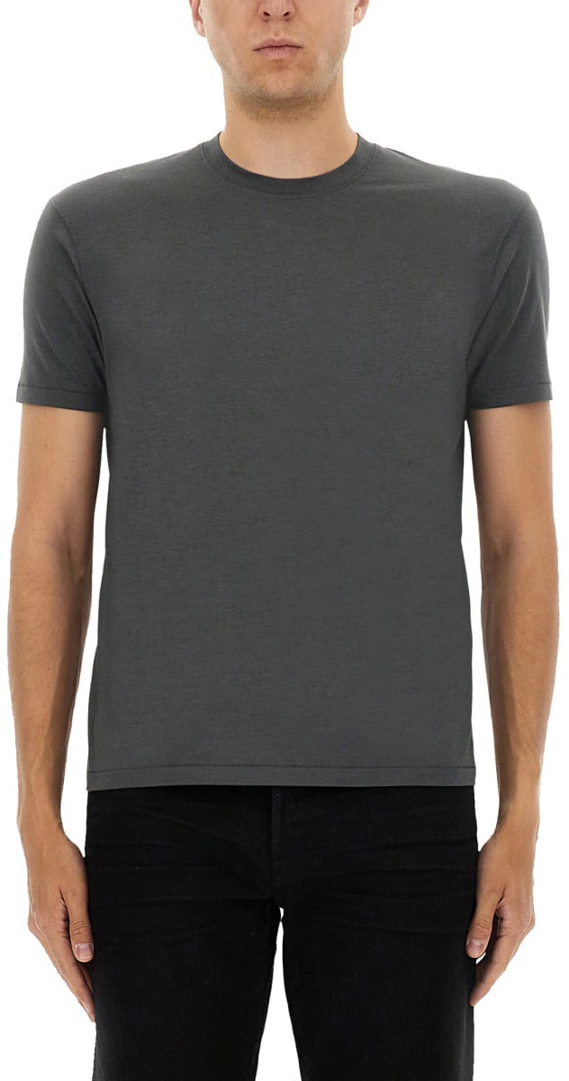 Tom Ford REGULAR FIT T-SHIRT Grijs