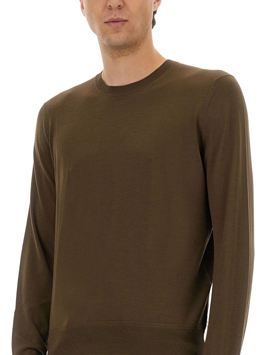 Tom Ford FINE MERINO VIRGIN WOOL SWEATER Bruin
