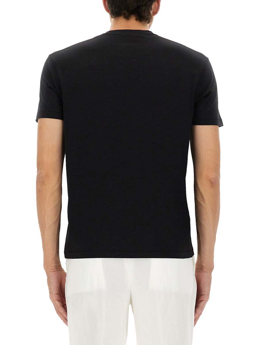Tom Ford REGULAR FIT T-SHIRT Zwart