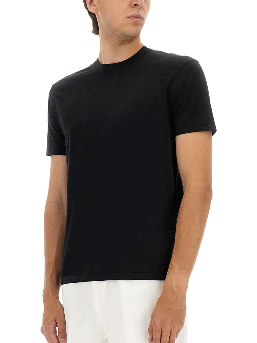 Tom Ford REGULAR FIT T-SHIRT Zwart