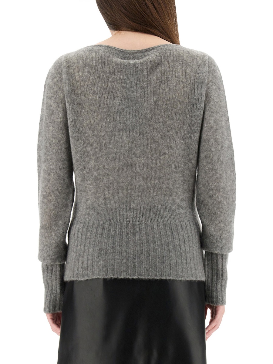 Tom Ford BOAT-NECK SWEATER Grijs