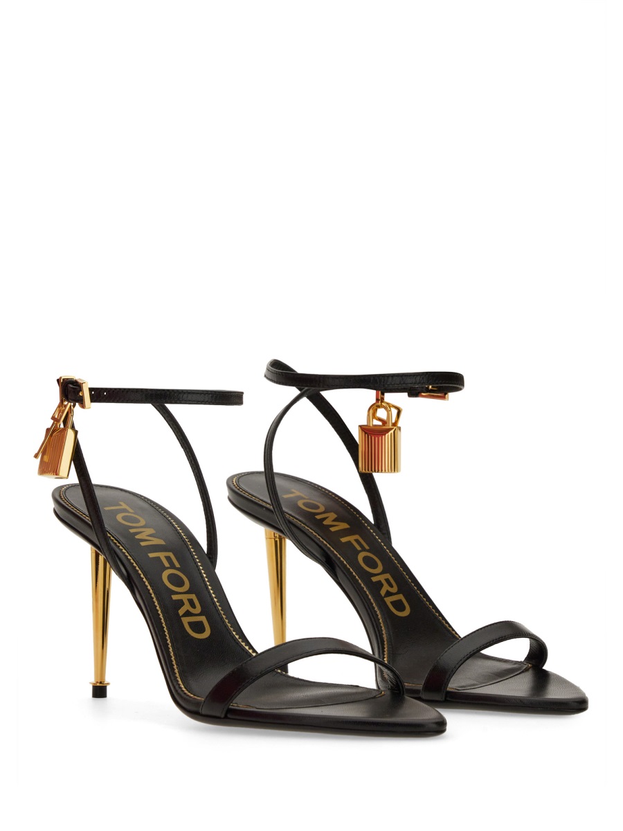 Tom Ford SANDAL WITH PADLOCK Zwart