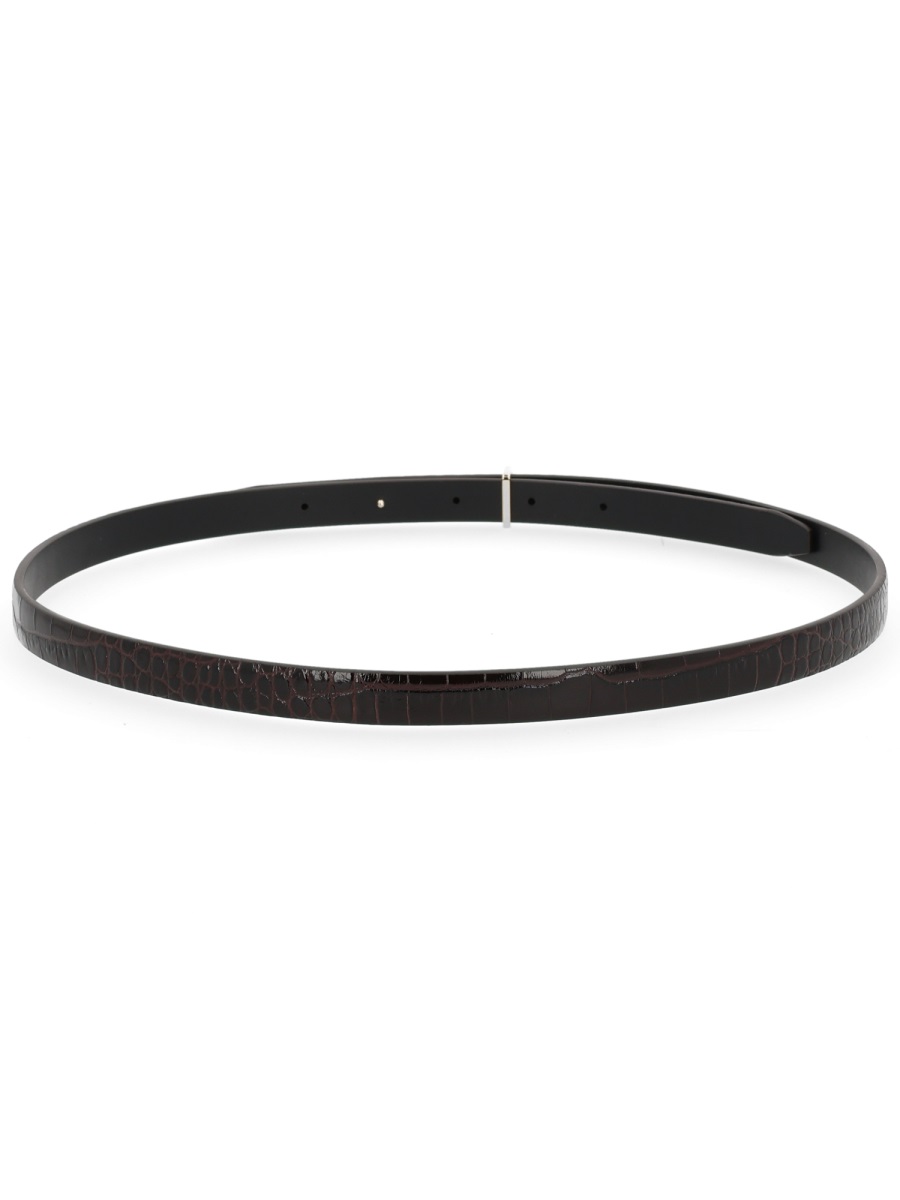 Tom Ford THIN LEATHER BELT Bruin