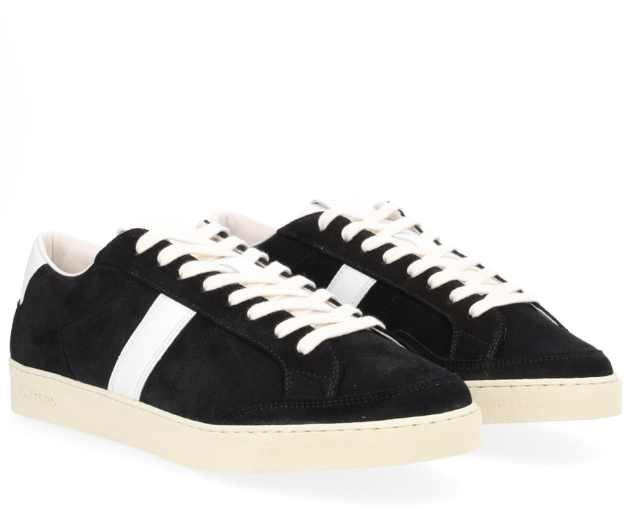 Tom Ford SNEAKER WITH LOGO Zwart