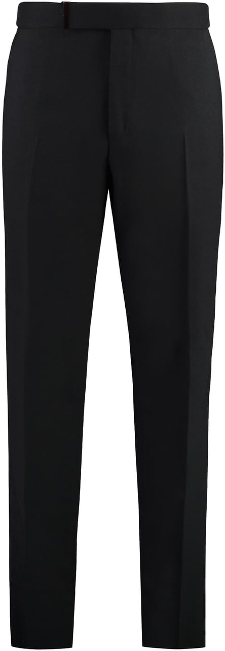 Tom Ford Wool blend trousers Zwart