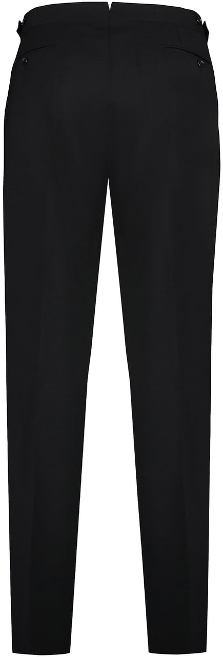 Tom Ford Wool blend trousers Zwart