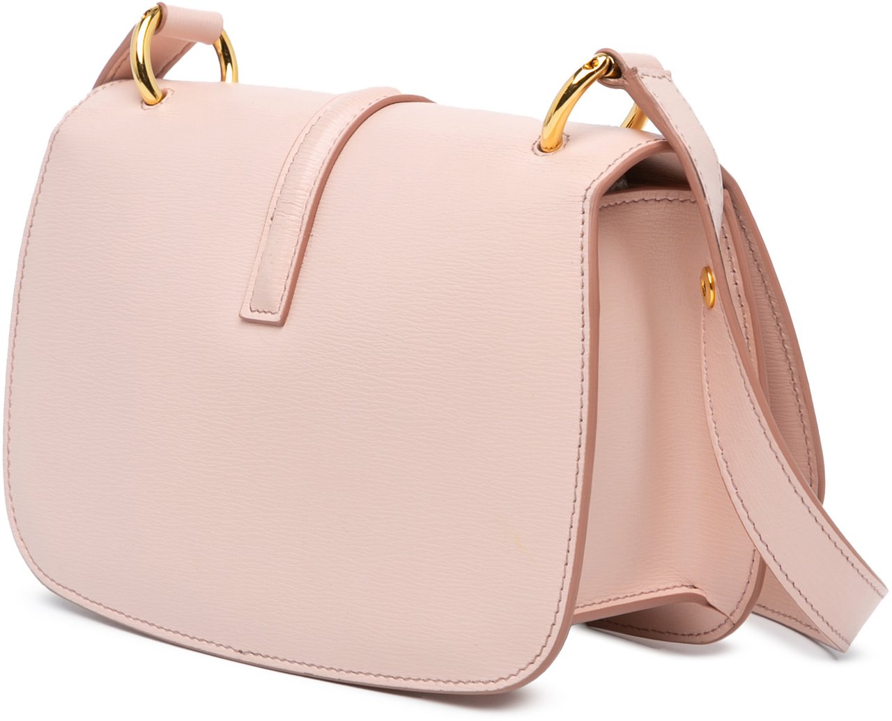 Tom Ford Calfskin Lock Crossbody Roze
