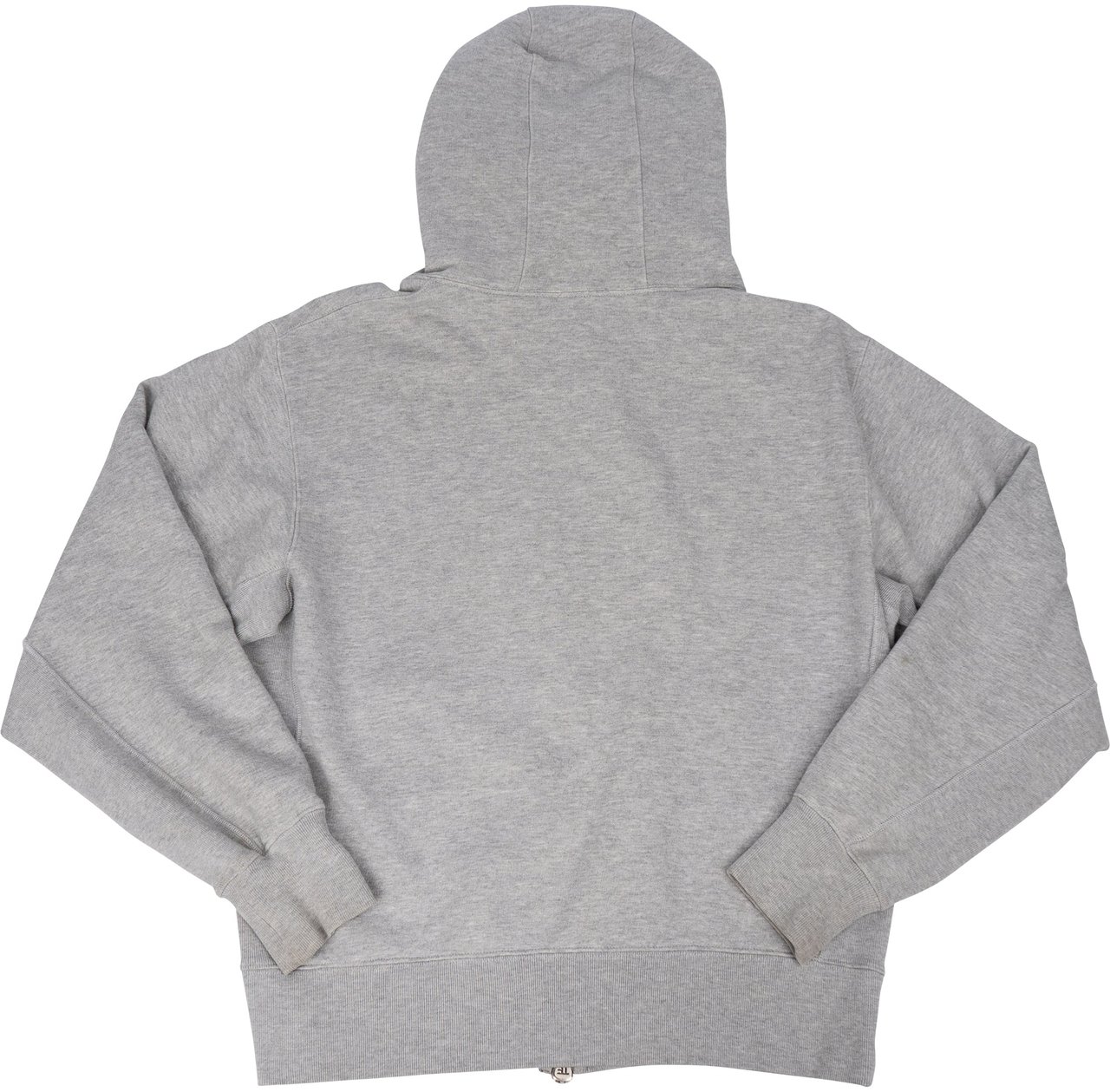 Tom Ford Tom Ford Grey Cotton Men Zipper Jacket (L) Donkergrijs