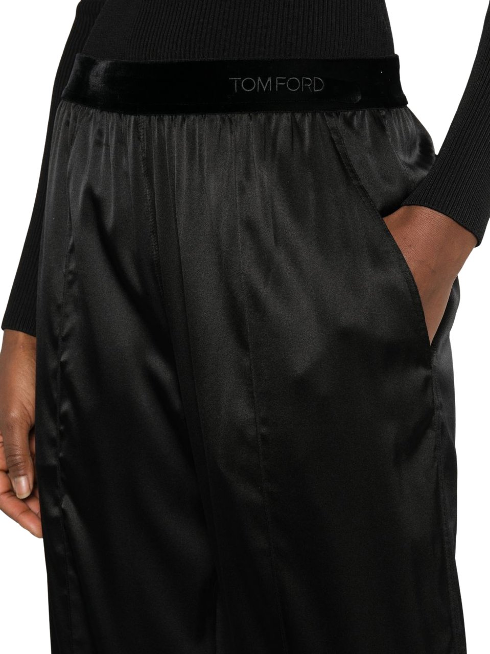 Tom Ford Trousers Black Zwart