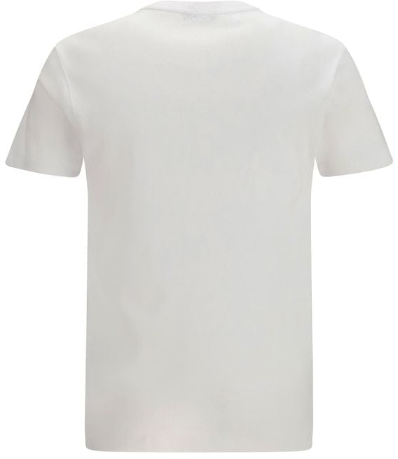 Tom Ford White Cotton T-Shirt Wit