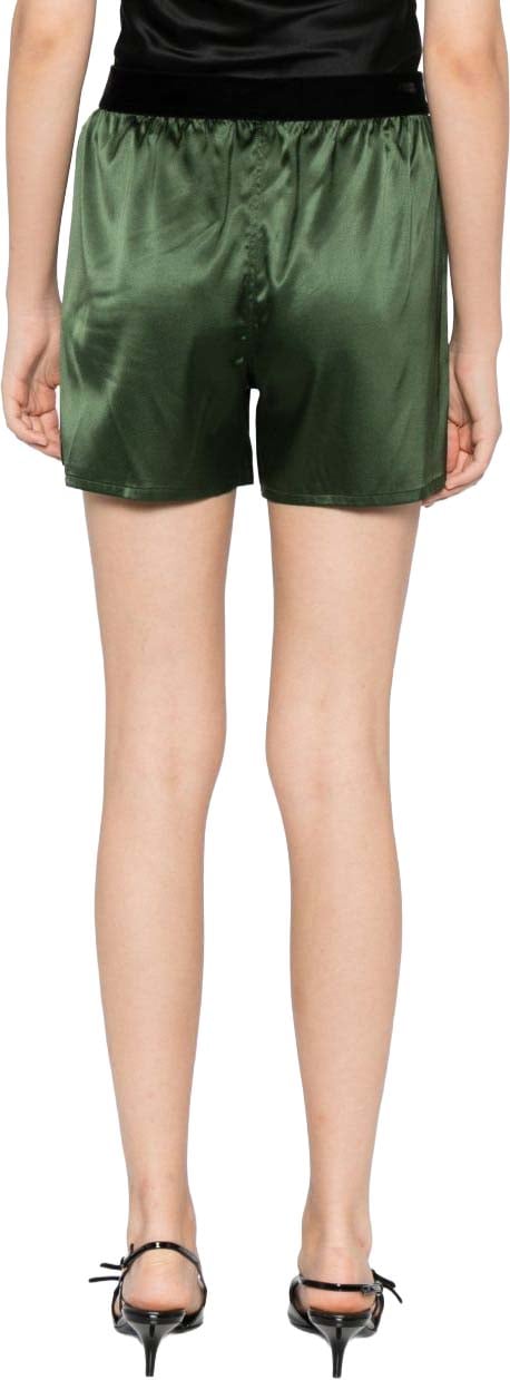 Tom Ford Shorts Verde Donkergroen