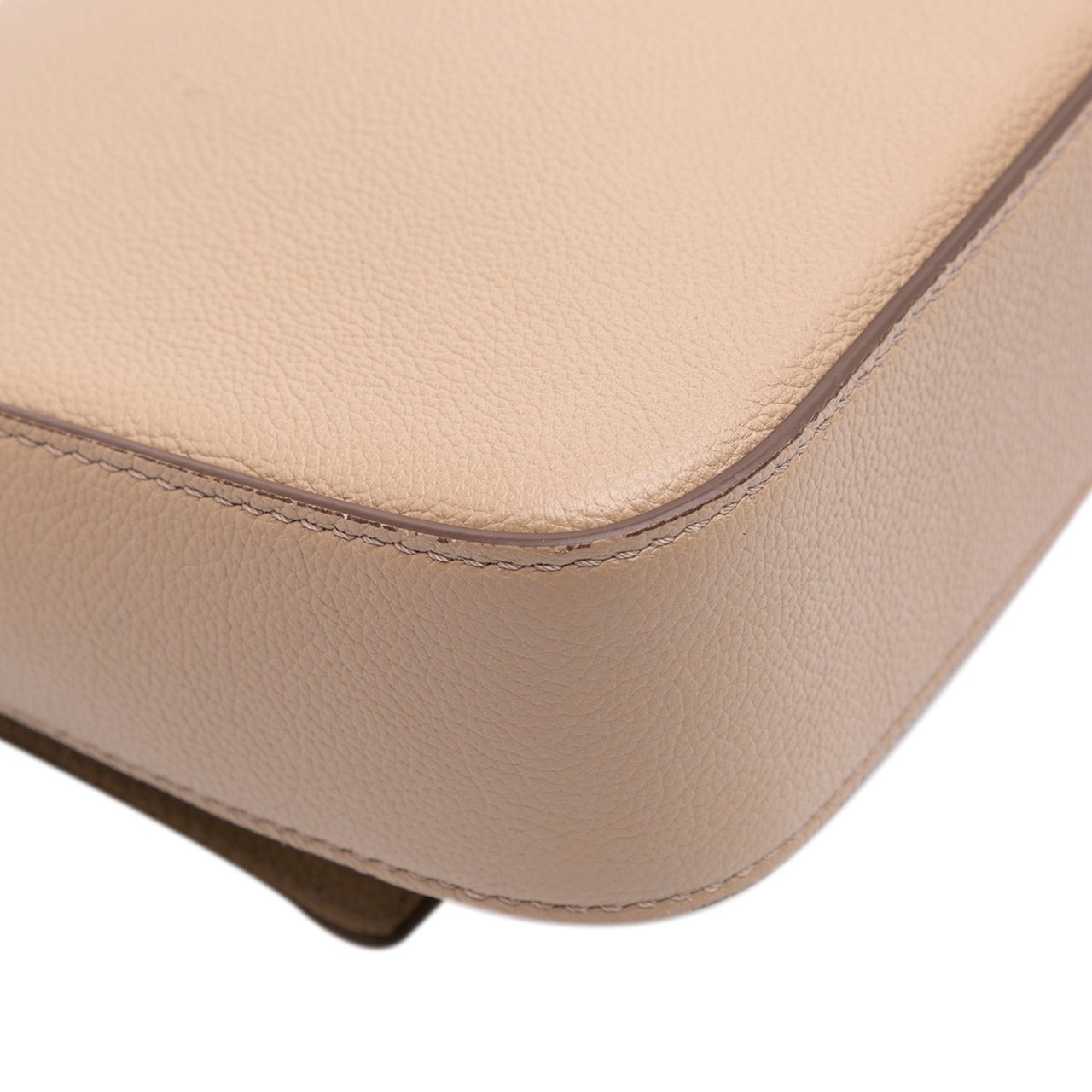 Tom Ford Grained Calfskin TF Flap Crossbody Bruin