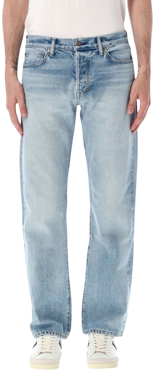 Tom Ford Denim 50 Striaght Fit Pale Denim Blue Lichtblauw