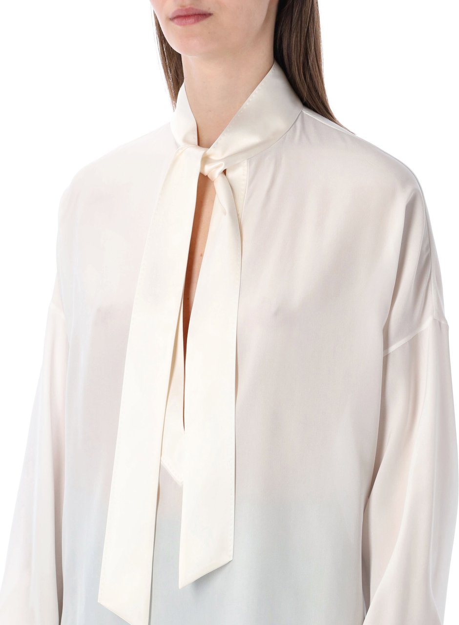 Tom Ford Silk Shirt Beige Beige