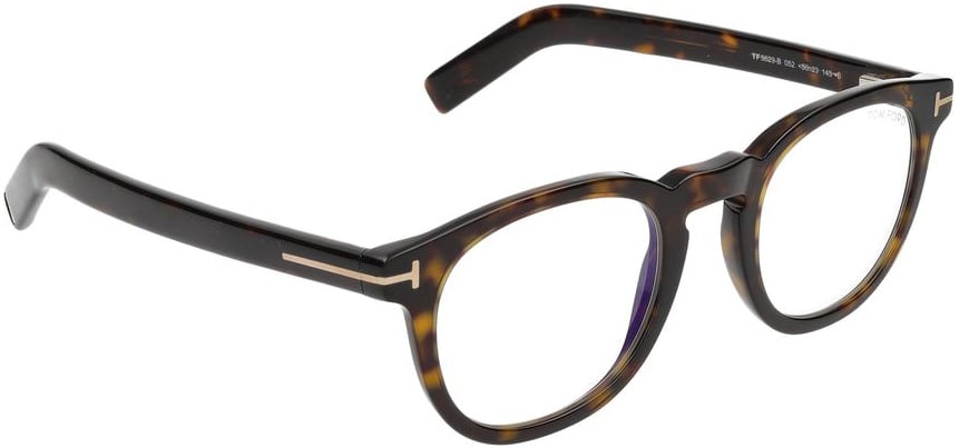 Tom Ford Ft5629-B Round Acetate Sunglasses Maroon