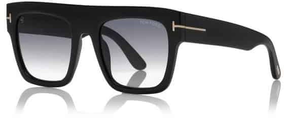 Tom Ford Ft0847 Oversized Square Frame Acetate Sunglasses Grijs