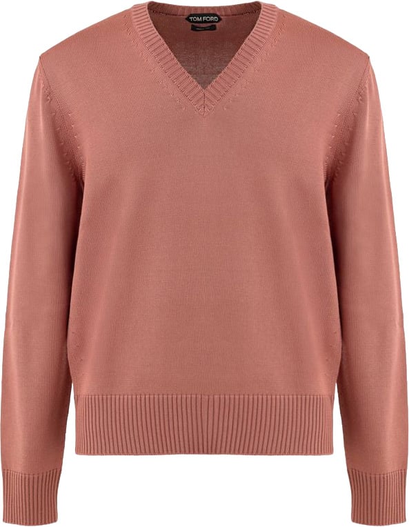 Tom Ford Pink Silk Sweatshirt Roze