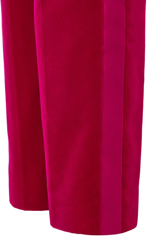 Tom Ford Fuchsia Cotton Dress Pants Roze