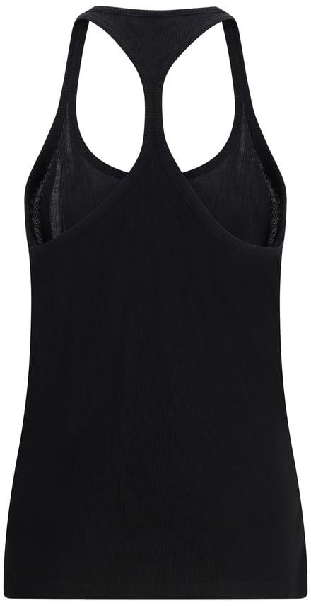 Tom Ford Black Silk Tank Tops Zwart