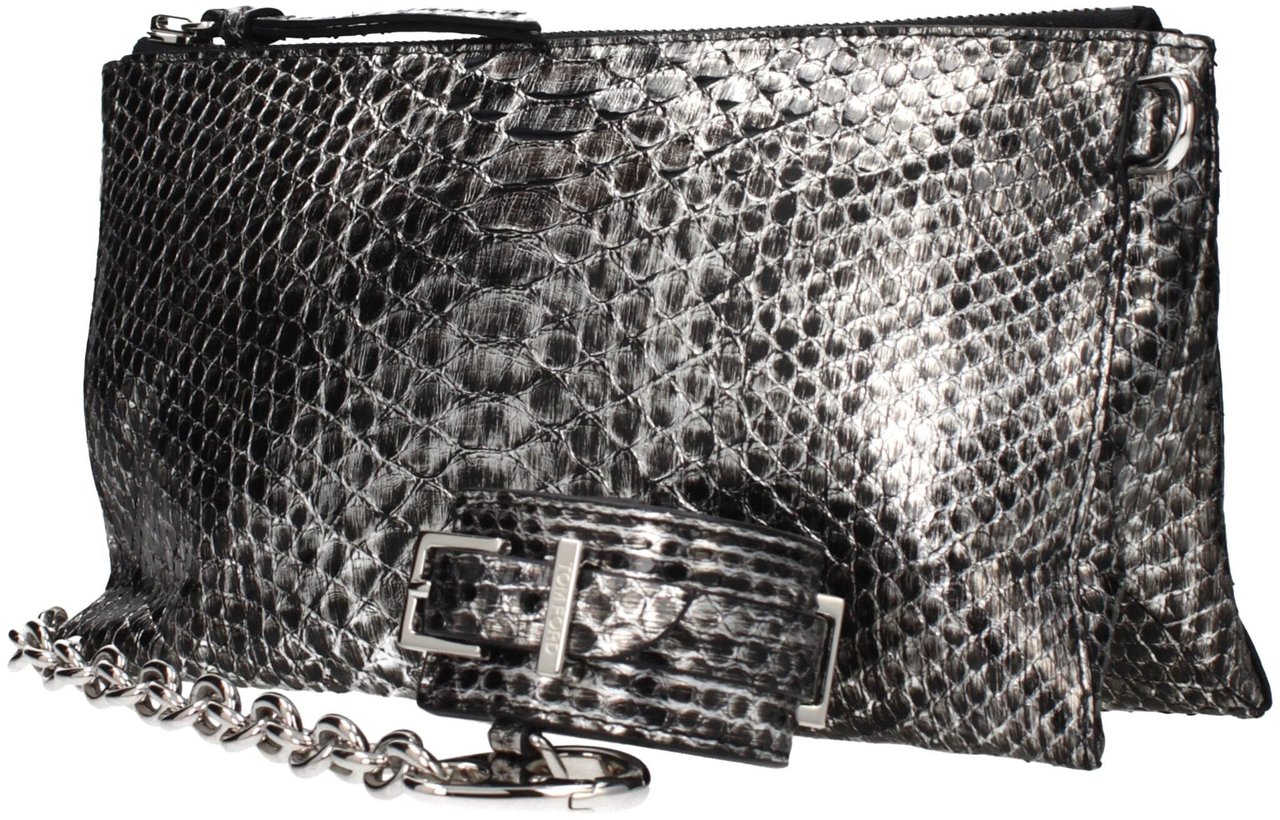 Tom Ford Tom Ford Gray Skin Handbag Grijs