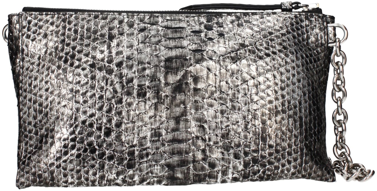 Tom Ford Tom Ford Gray Skin Handbag Grijs