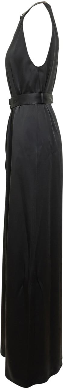 Tom Ford Abito Lungo con Scollo Halter Zwart