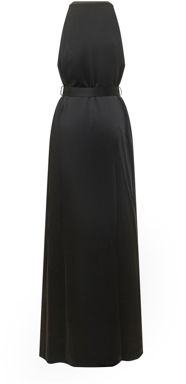 Tom Ford Abito Lungo con Scollo Halter Zwart