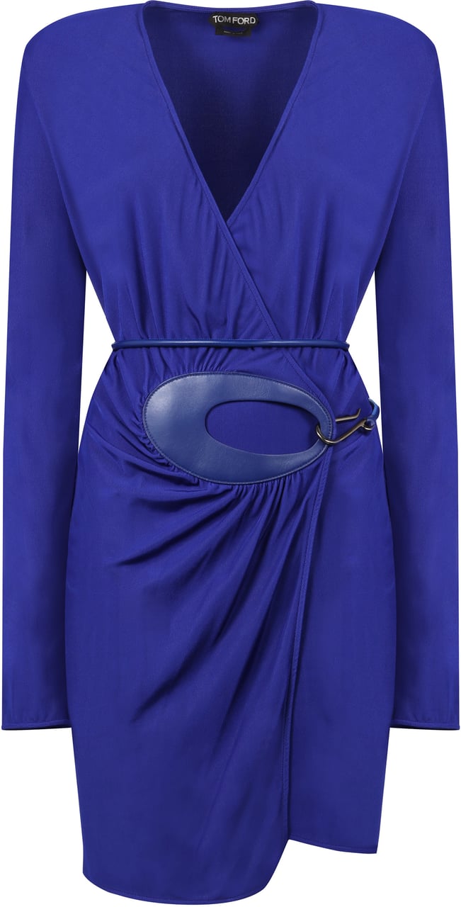 Tom Ford Wrap-dress Blauw