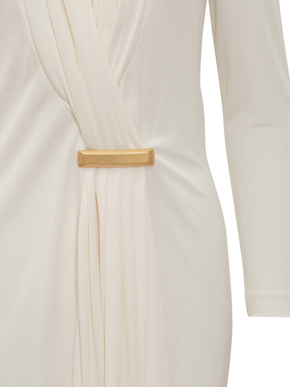Tom Ford Abito Corto Scollo a-V Wit