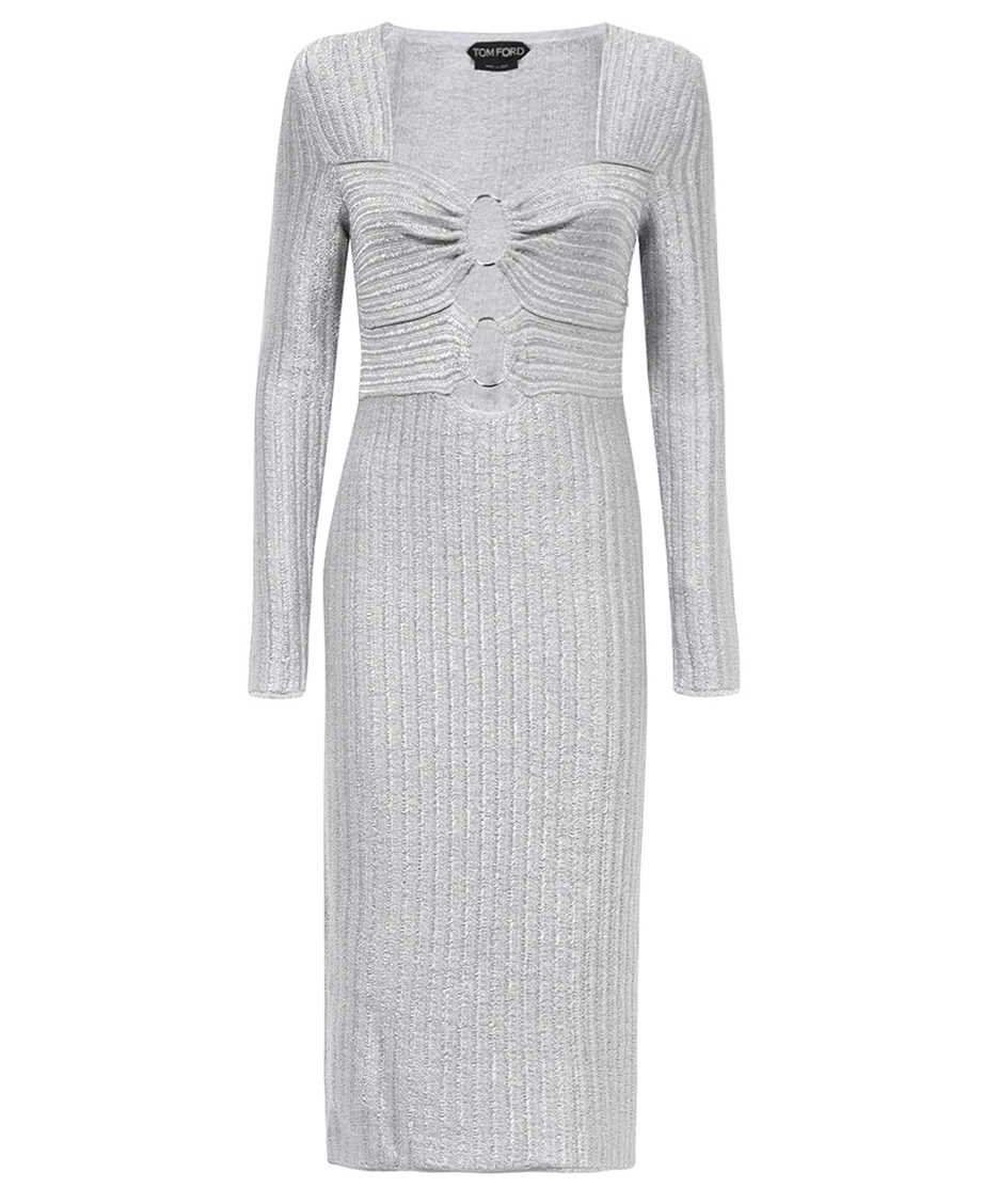 Tom Ford Knit midi-dress Zilver