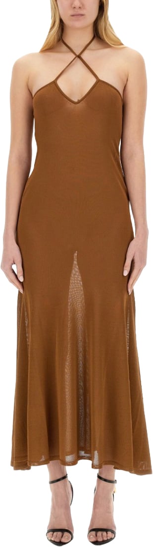 Tom Ford Jersey Dress Bruin
