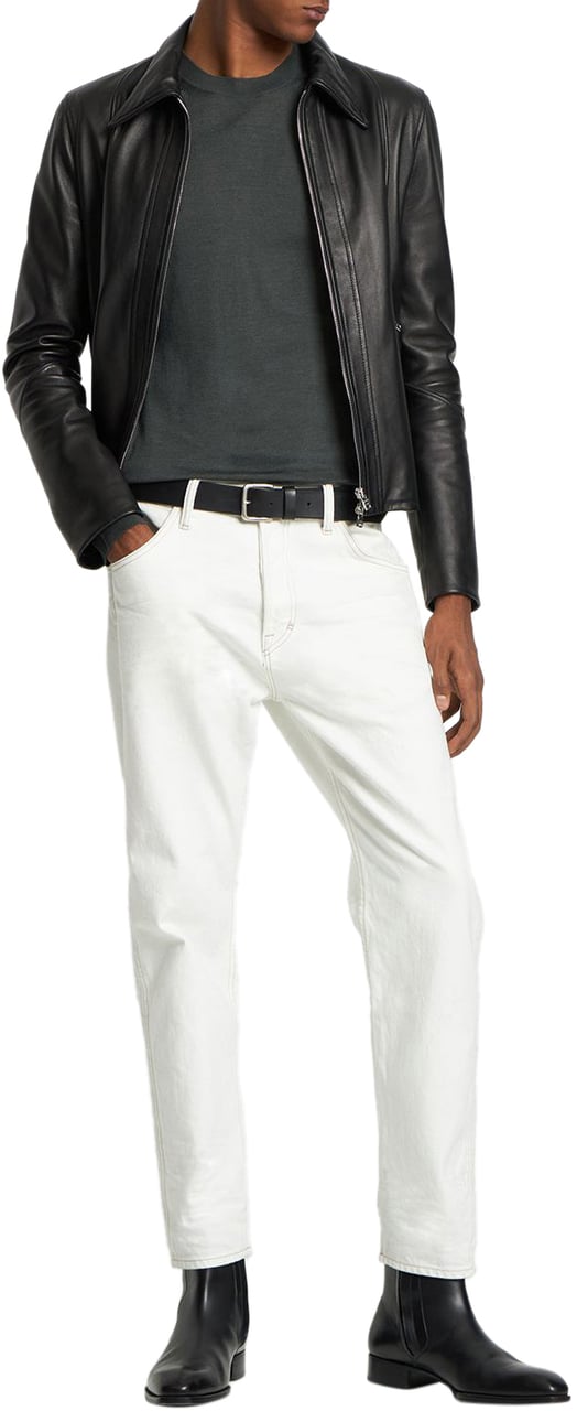 Tom Ford Dark gray elegant casual sweater Groen