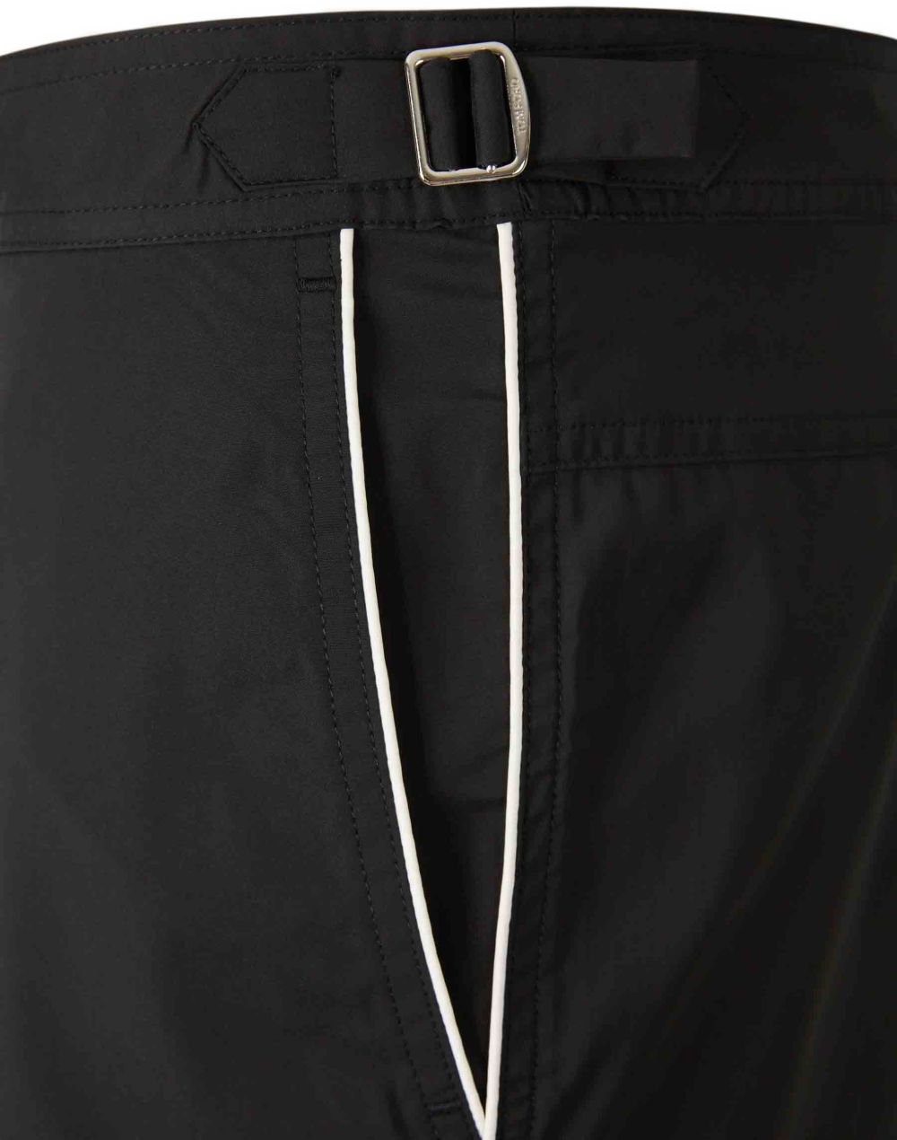 Tom Ford Shorts Black Cream Zwart