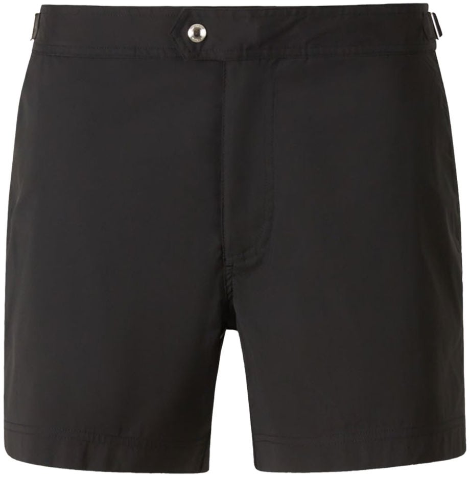 Tom Ford Shorts Black Cream Zwart