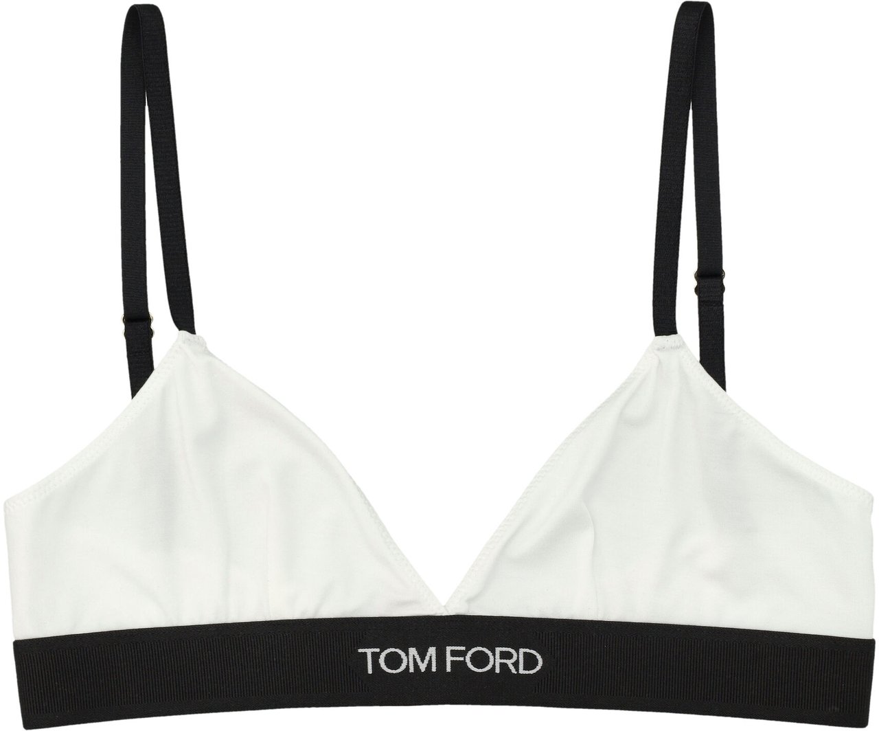 Tom Ford Bra Logo Bianco Wit
