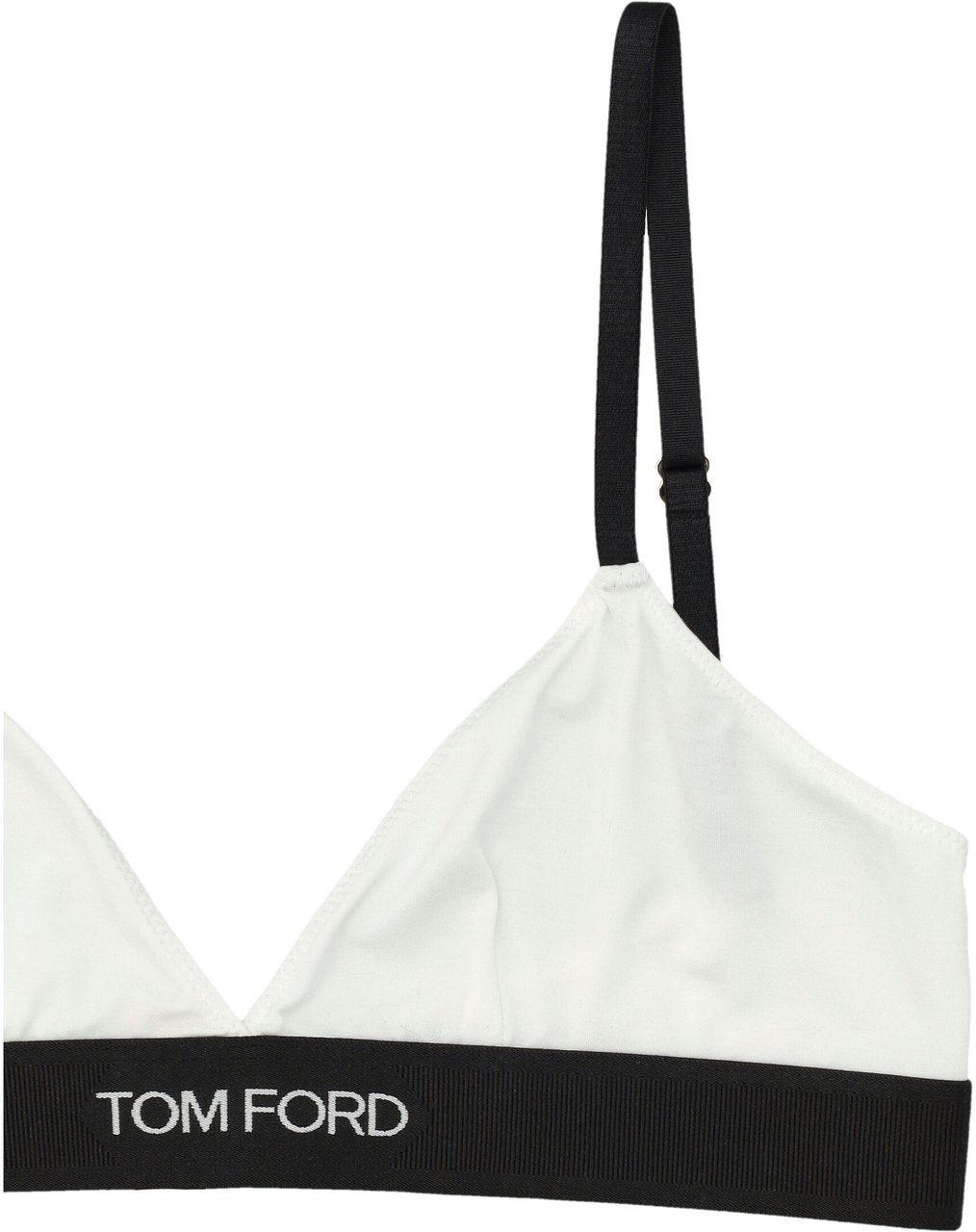 Tom Ford Bra Logo Bianco Wit