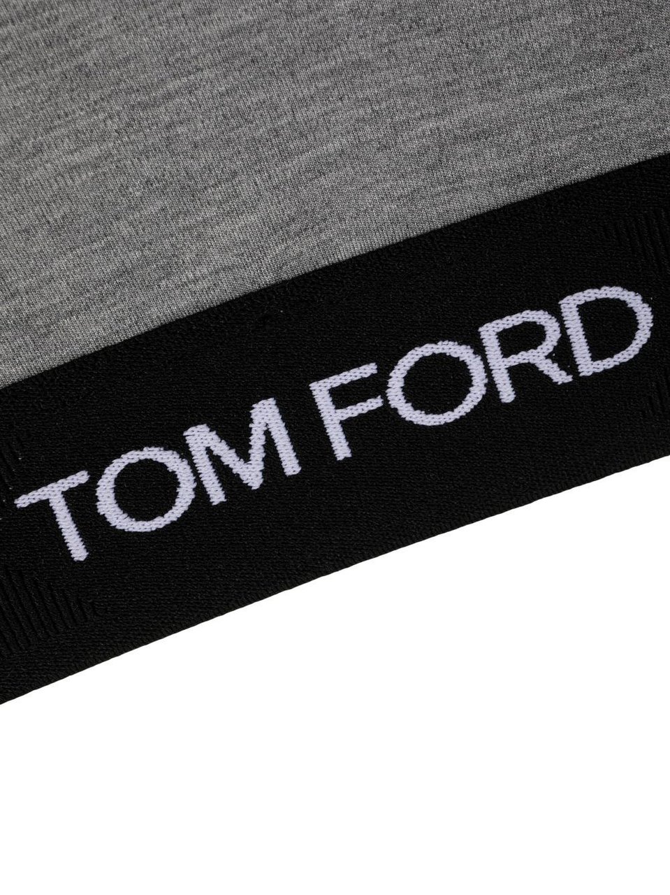 Tom Ford Top Grigio Melange Grijs