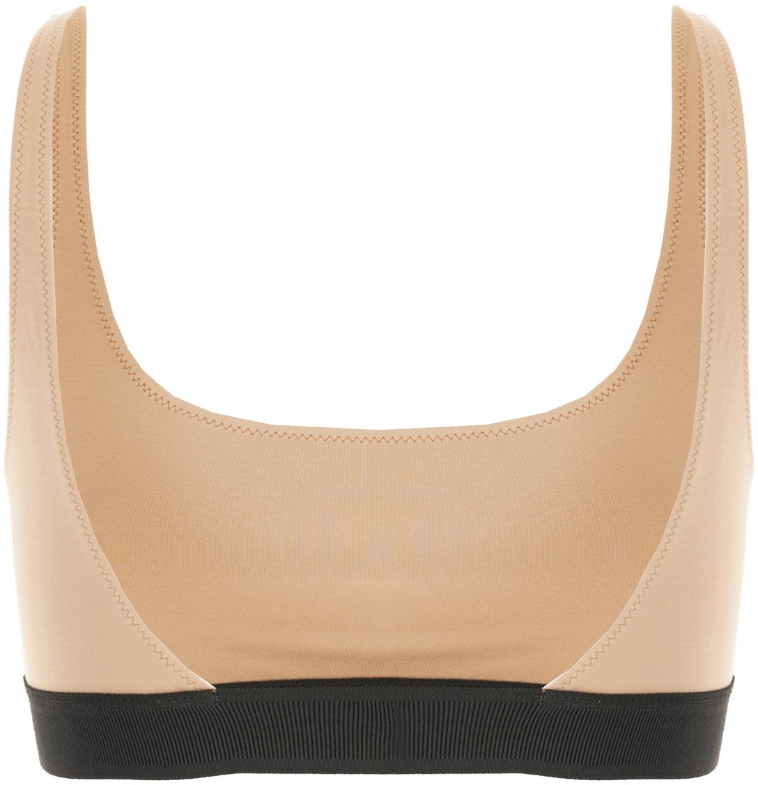 Tom Ford Beige stretch modal bandeau bra Beige