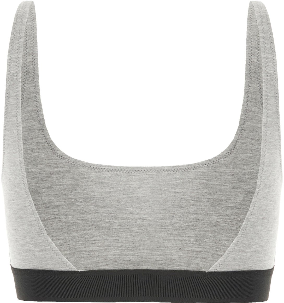 Tom Ford Grey stretch modal bandeau bra Grijs