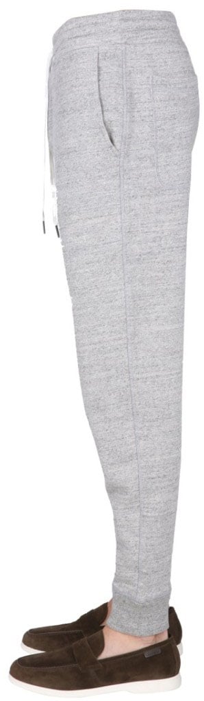 Tom Ford Heathered Grey Jogging Pants Wit