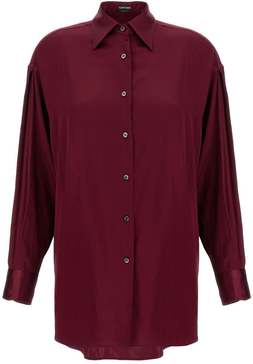 Tom Ford Shirts Red Rood