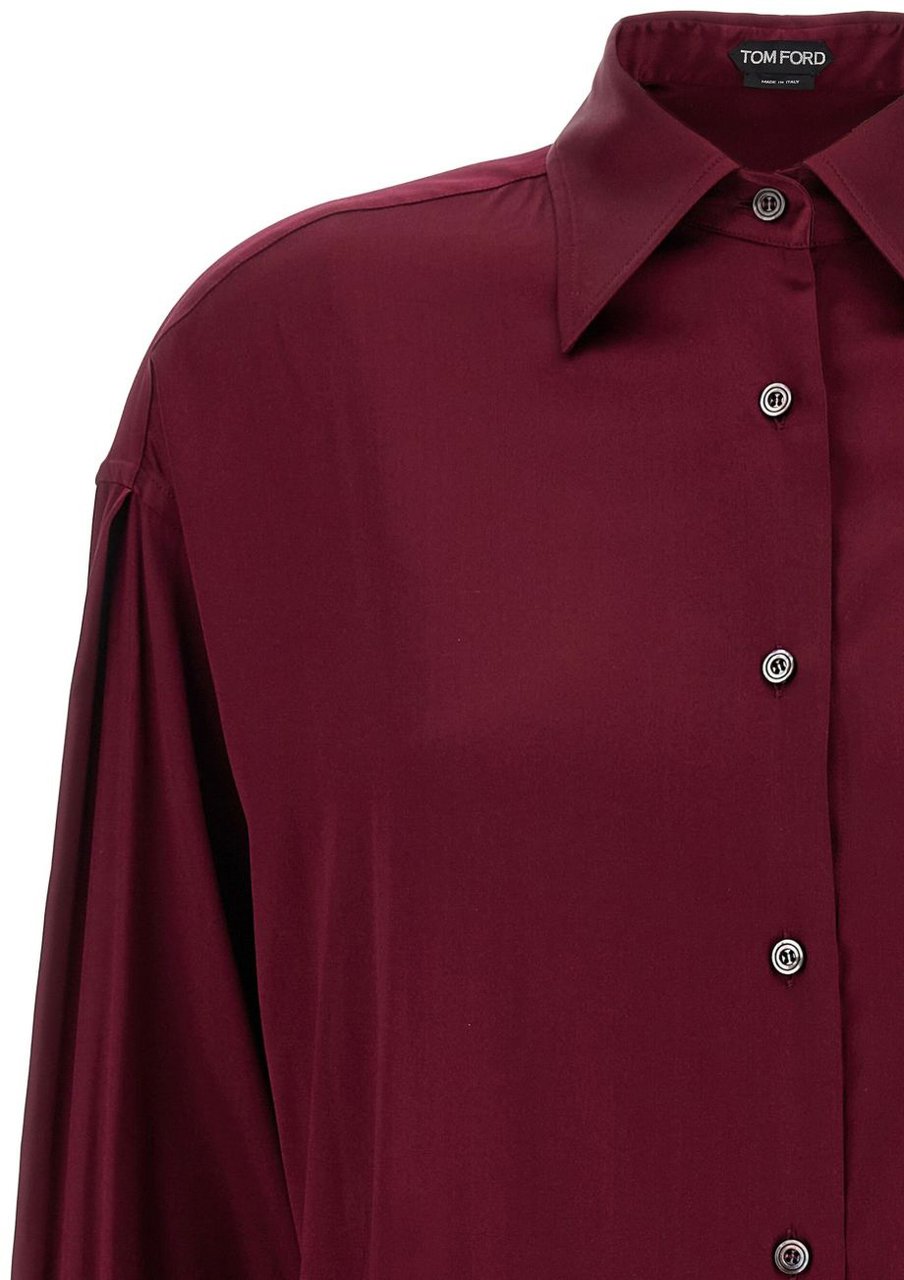 Tom Ford Shirts Red Rood