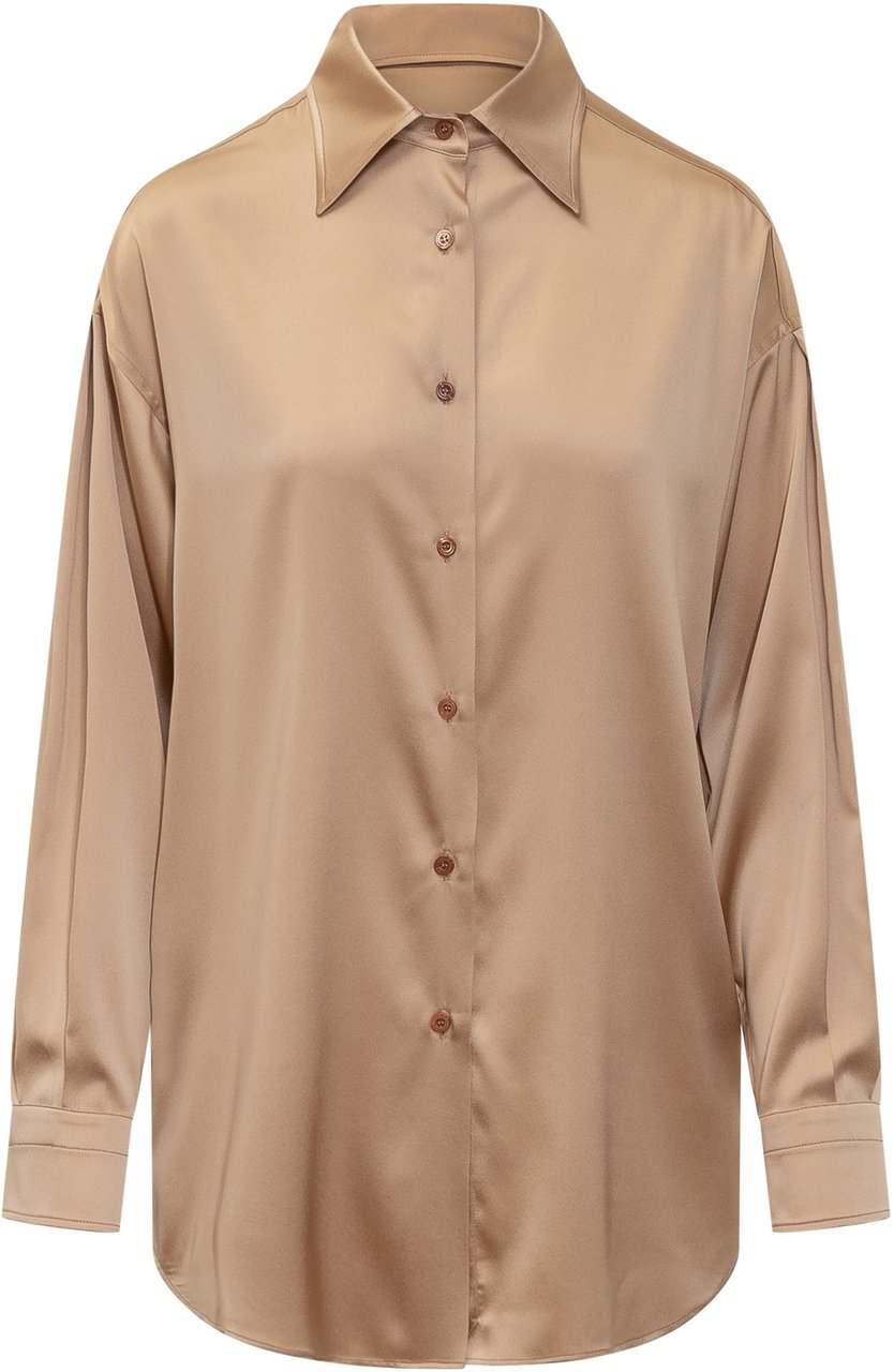 Tom Ford Camicia in Seta Beige