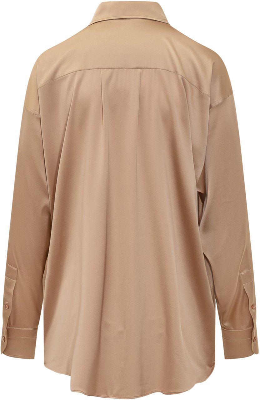 Tom Ford Camicia in Seta Beige