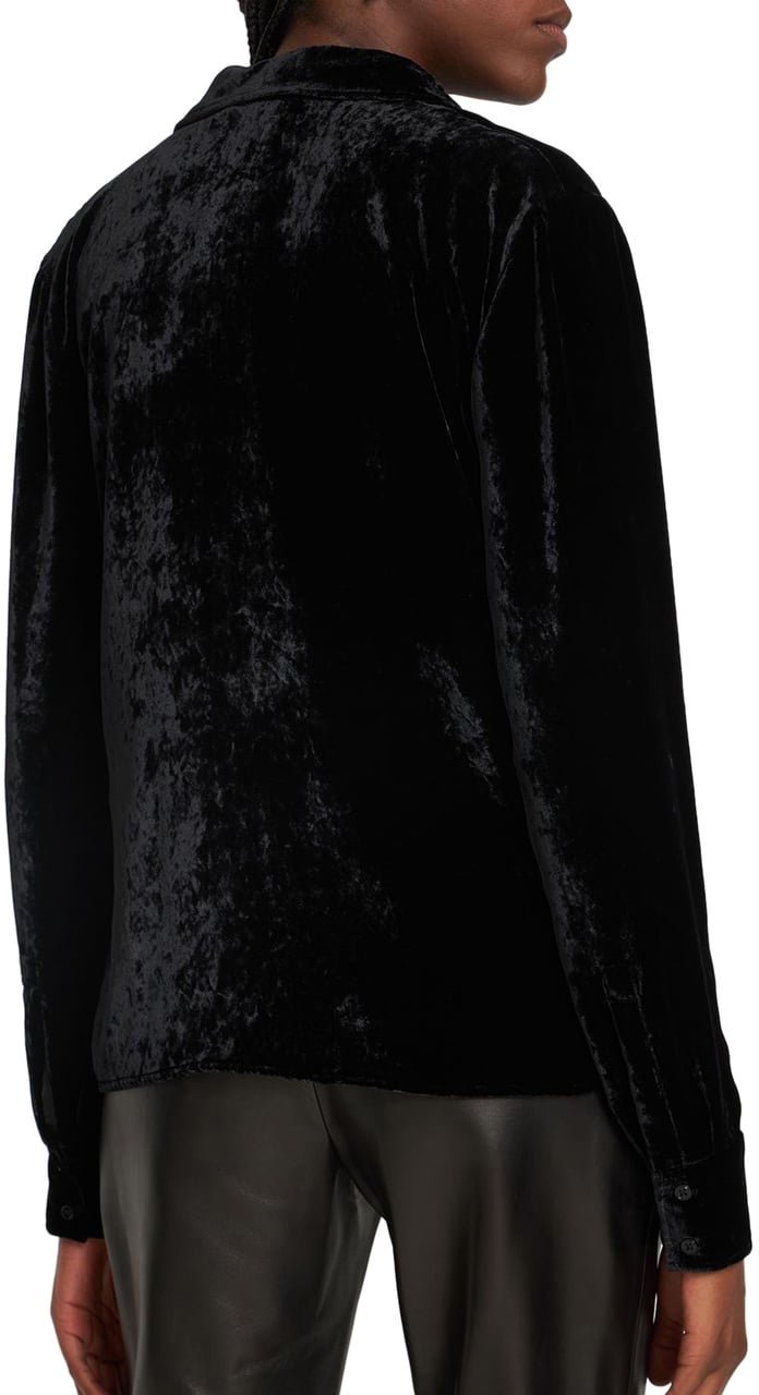 Tom Ford Elegant black shirt with classic collar Zwart