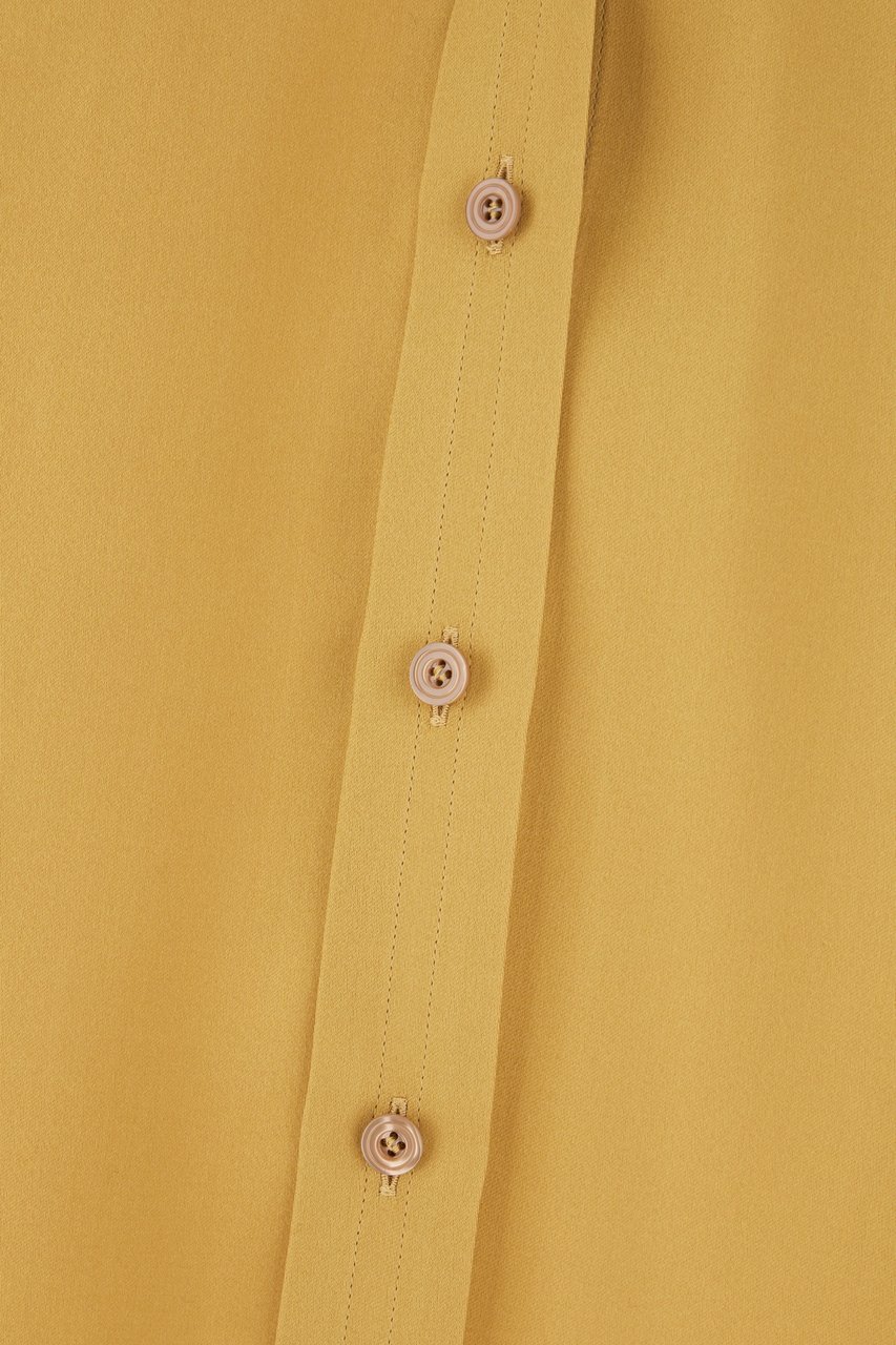 Tom Ford Tom Ford Ochre silk shirt Geel