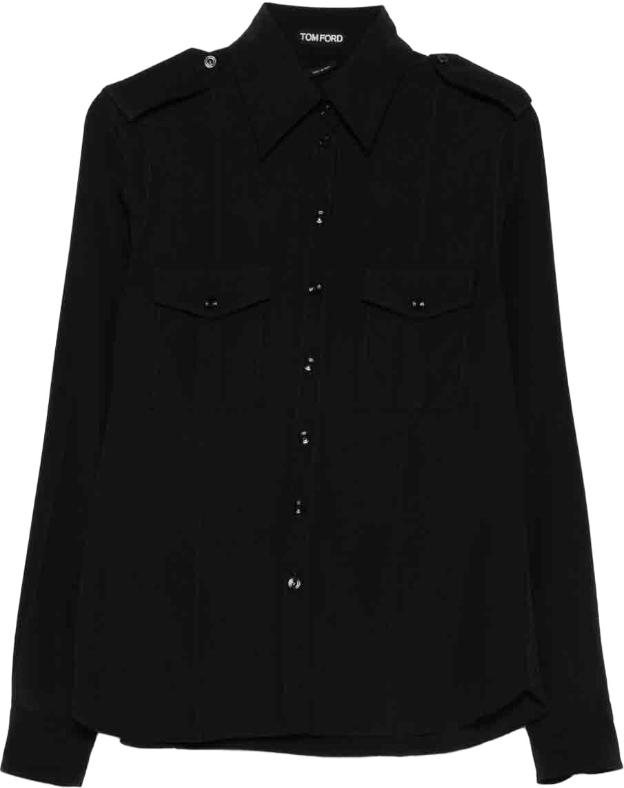 Tom Ford Shirts Black Zwart