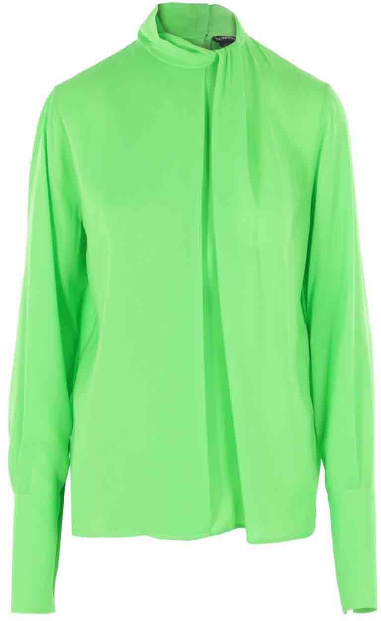 Tom Ford Shirts Green Groen