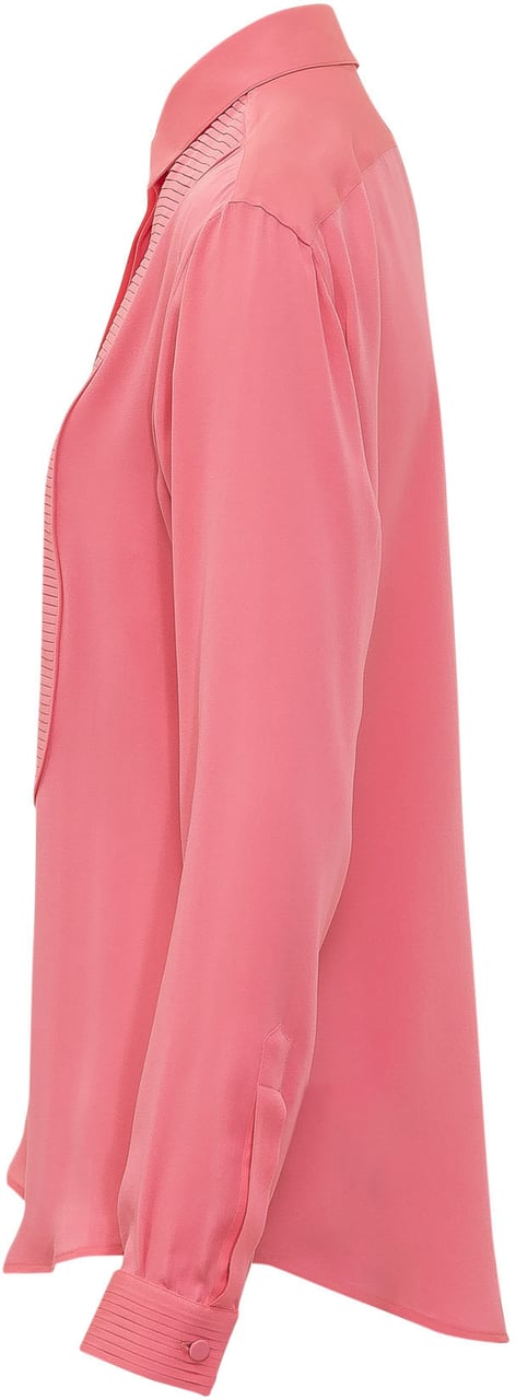 Tom Ford Camicia con Inserto Plissé Roze