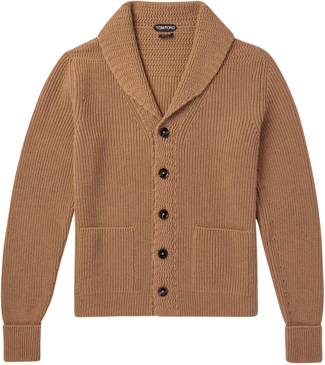 Tom Ford Cashmere Shawl Light Brown Bruin
